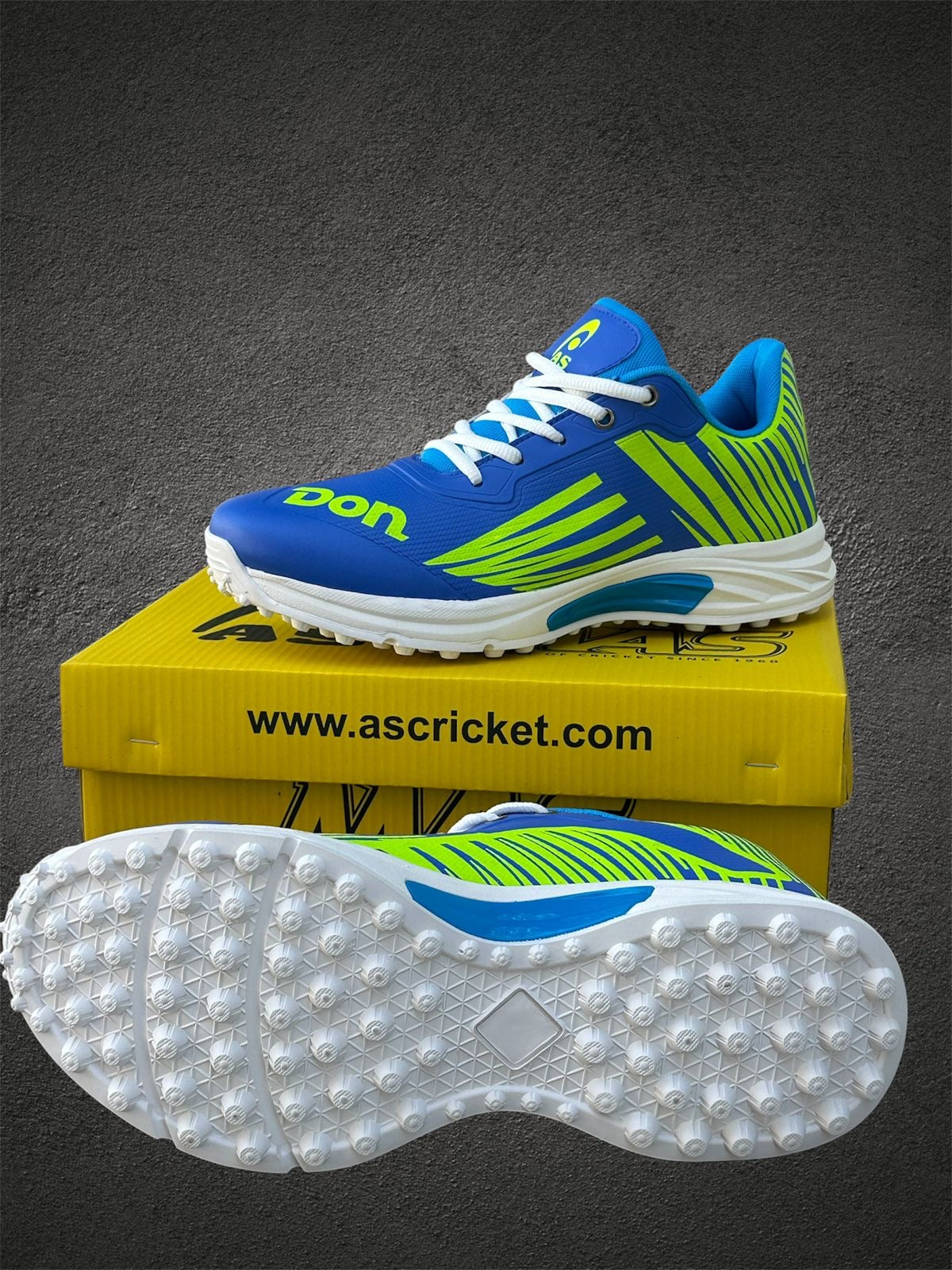 AS CRICKET SHOES - DON (COLOURED)